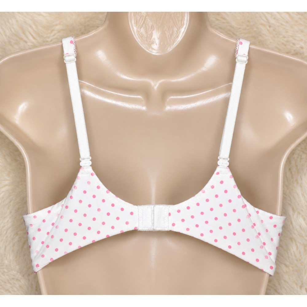 Victoria's Secret Body by Victoria Polka Dot Lace Underwire Bra 38C Coquette - Picture 4 of 11